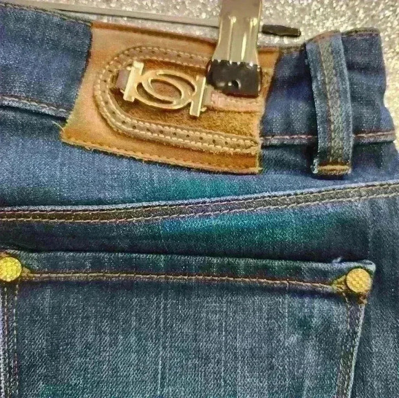 BEBE  FLAIR DARK JEANS SIZE 26 - Picture 5 of 7